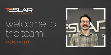 Welcome Colton to the Team